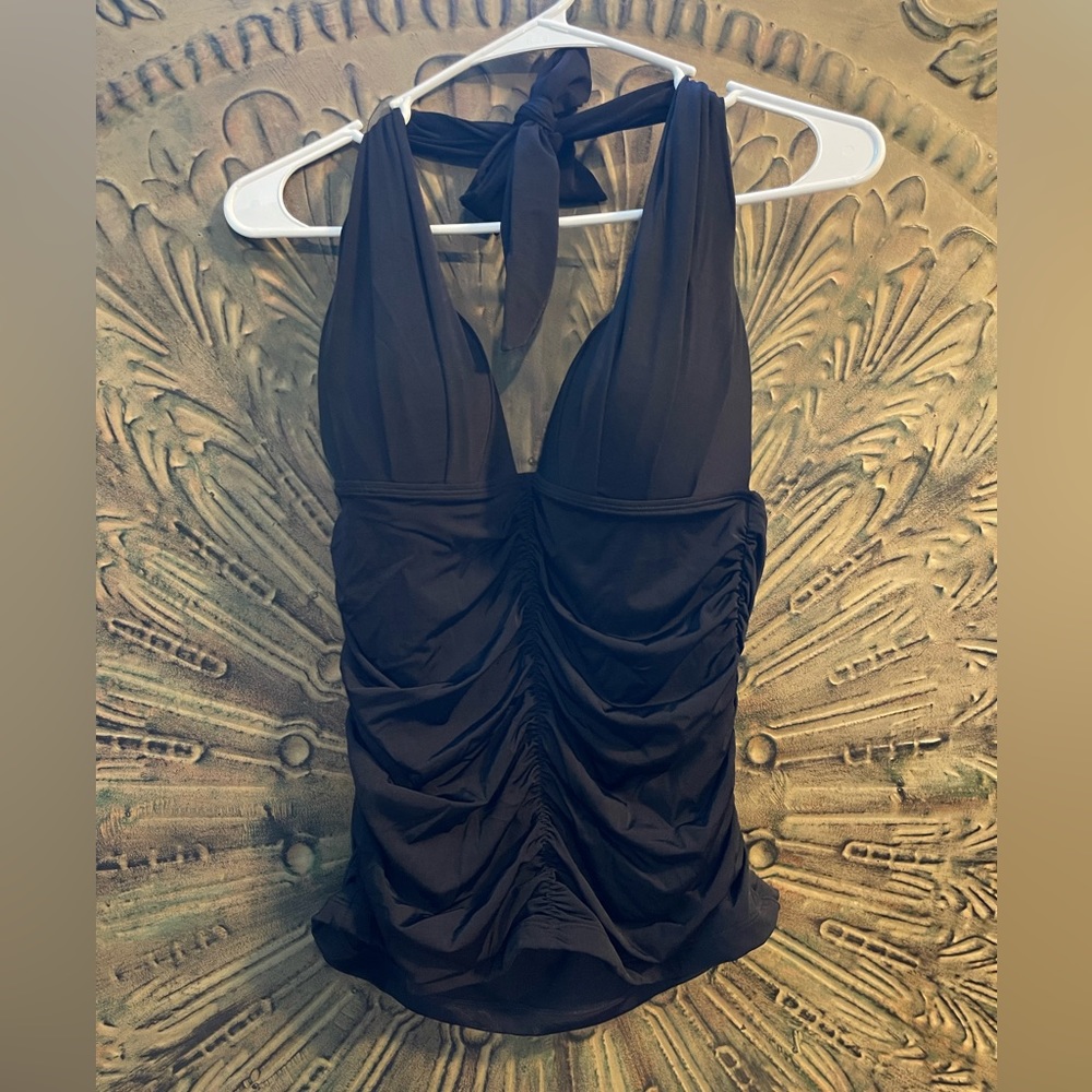 Athleta Womens Size M Black Two Piece Swimsuit